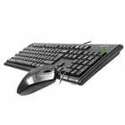 A4 Tech Zestaw klawiatura + mysz KM-72620D USB Czarny
