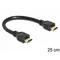 Delock Kabel HDMI-HDMI v1.4 High Speed Ethernet 25CM