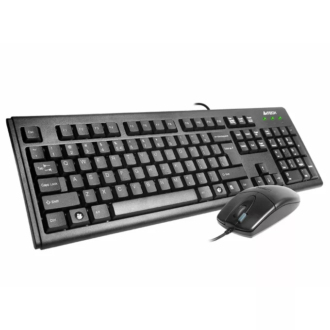 A4 Tech Zestaw klawiatura + mysz KM-72620D USB Czarny