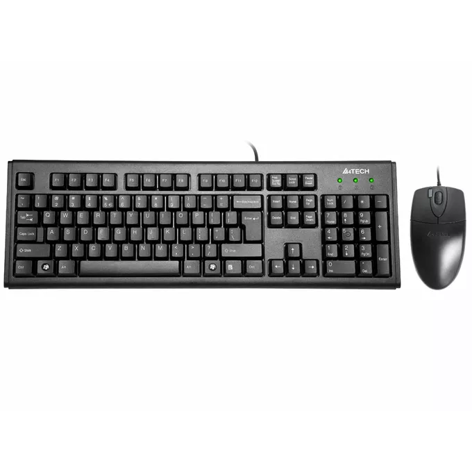 A4 Tech Zestaw klawiatura + mysz KM-72620D USB Czarny