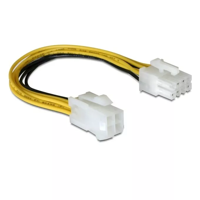 Delock Kabel zasilający 8Pin EPS-&gt;4Pin ATX/P4 wewnętrzny