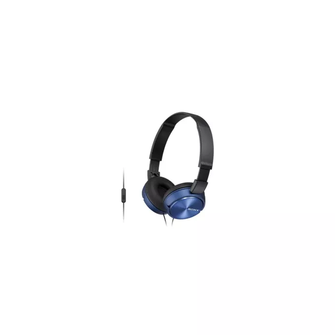 Sony Słuchawki handsfree, mikrofon MDR-ZX310AP Blue