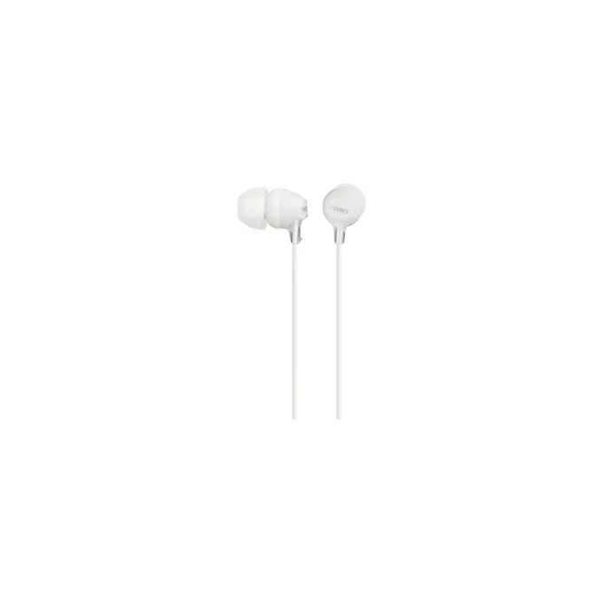 Sony Słuchawki handsfree mikrofon MDR-EX15AP White