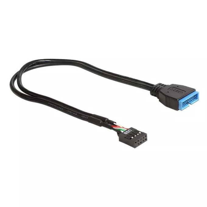 Delock Kabel Pin Header USB 3.0 19Pin Female/USB 2.0 9Pin Female