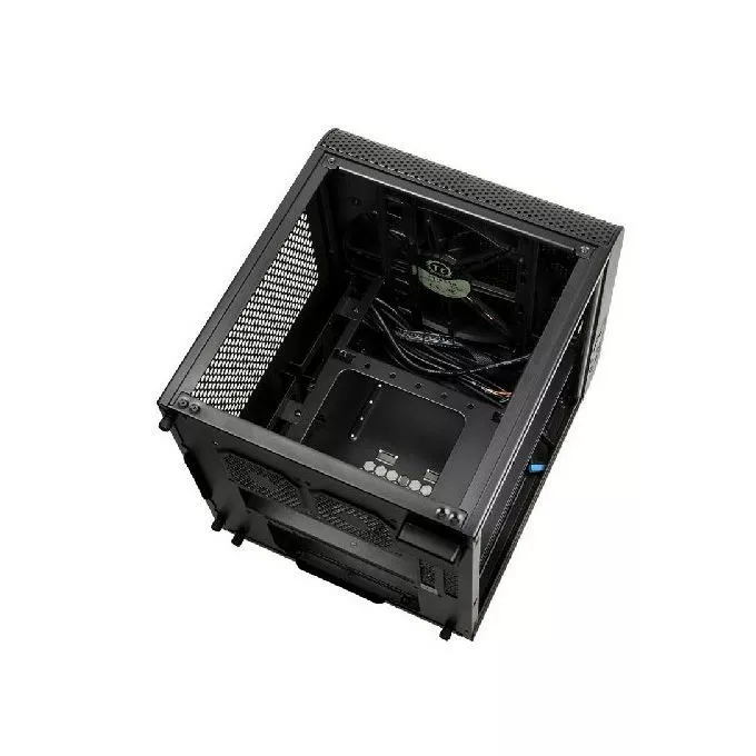 Thermaltake Core V1 MiniITX IS USB3.0 Window (1x200mm), czarna