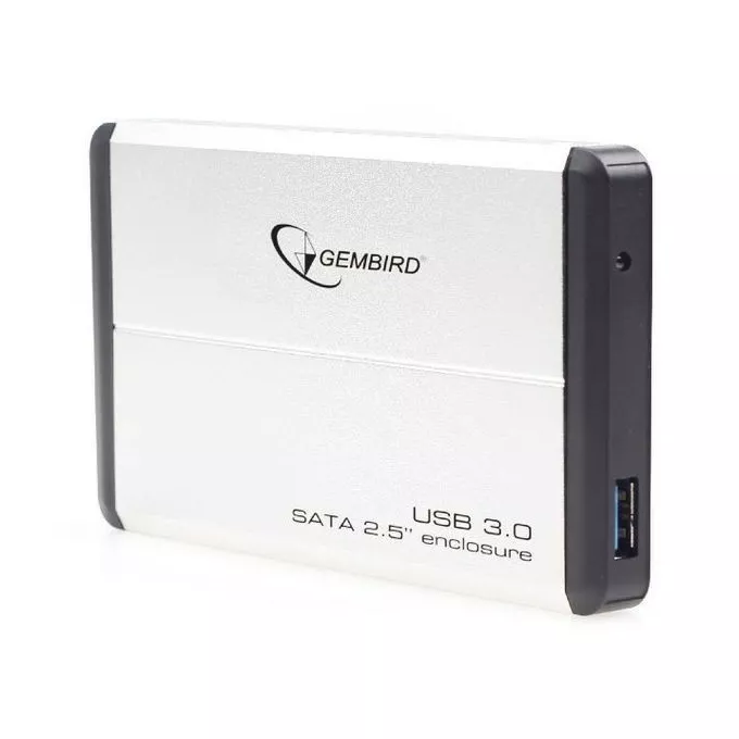 Gembird Kieszeń zewnętrzna HDD 2.5'' Sata USB 3.0 Silver