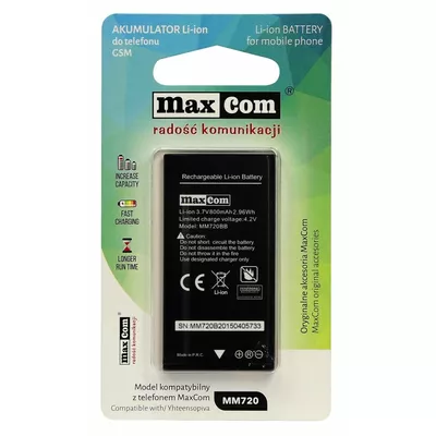 Maxcom AKUMULATOR LI-ION MM720