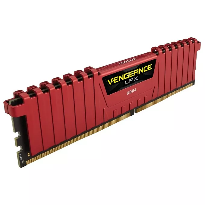 Corsair DDR4 Vengeance LPX 16GB/3200(2*8GB) CL16-18-18-36 RED 1,35V                                                                                   XMP 2.0