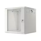 Lanberg Szafa instalacyjna wisząca 19'' 12U 600X600mm szara (drzwi       szklane)