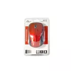 ART Mysz bezprzewodowo-optyczna USB AM-92E czerwona