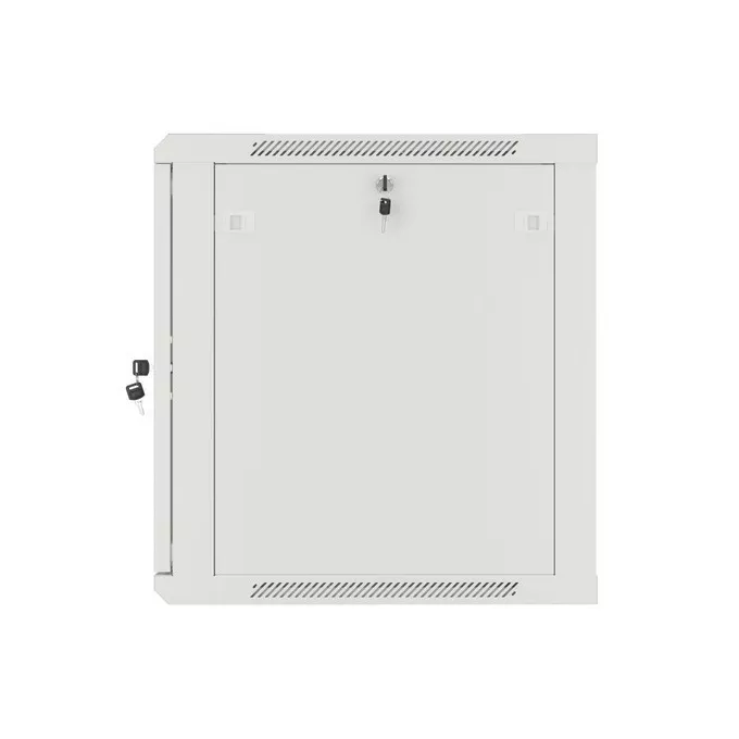 Lanberg Szafa instalacyjna wisząca 19'' 12U 600X600mm szara (drzwi       szklane)