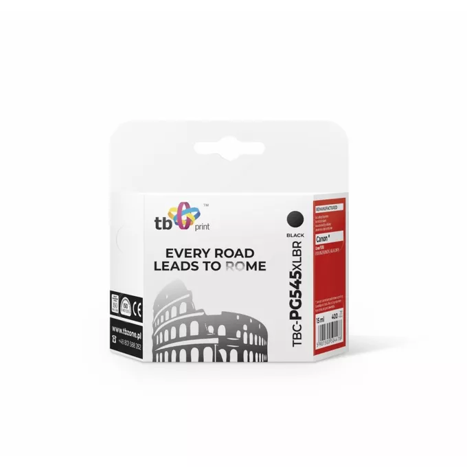 TB Print Tusz do Canon PIXMA iP2850/MG2950/2550/2450/MX495 TBC-PG545XLB ref.