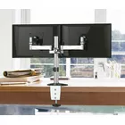 Maclean Uchwyt biurkowy do dwóch monitorów LCD MC-714 13-27&quot; 8kg aluminiowy