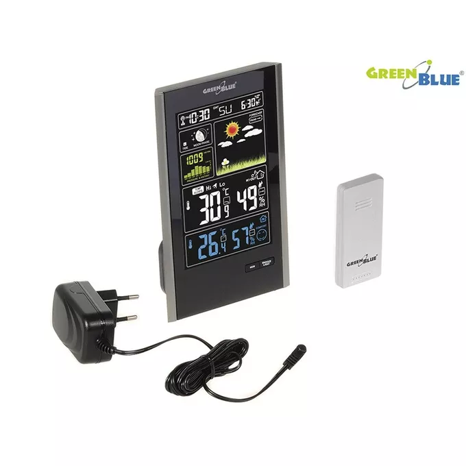 GreenBlue Stacja pogody GB520 DFC bezprzewodowa USB