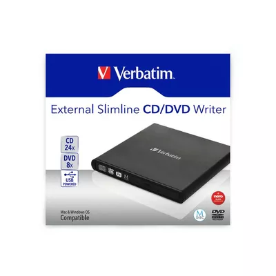 Verbatim Nagrywarka DVD-RW USB 2.0 zewnętrzna