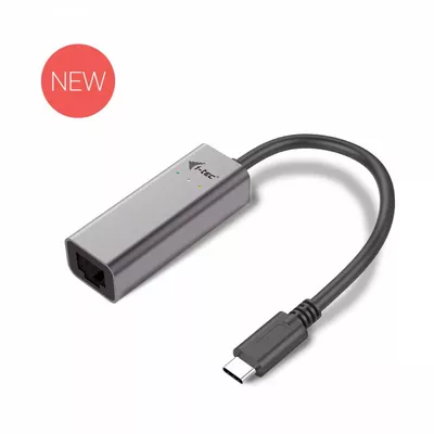 i-tec USB C adapter Metal Gigabit Ethernet, 1x USB-C do RJ-45