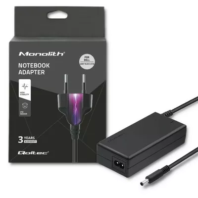Qoltec Zasilacz do Dell 45W | 19.5V | 2.31A | 4.5*3.0+pin