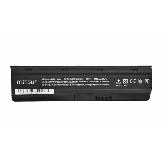 Mitsu Bateria do Compaq Presario CQ42, CQ62, CQ72 6600 mAh (71 Wh) 10.8 - 11.1 Volt
