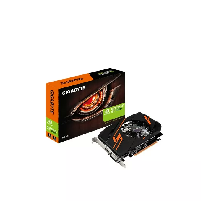 Gigabyte Karta graficzna GeForce GT 1030 OC 2GB GDDR5 64BIT HDMI/DVI