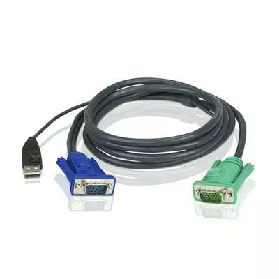 ATEN Kabel USB KVM z SPHD 3w1 2L-5205U