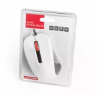 MODECOM M9.1 CZARNO-BIAŁA PRZEWODOWA MYSZ OPTYCZNA