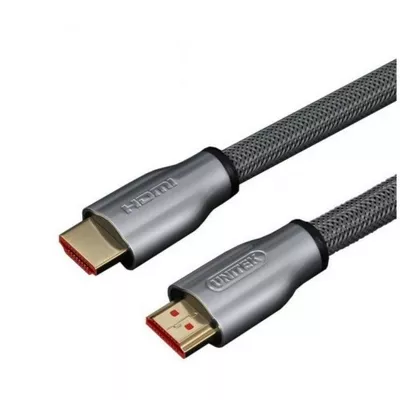 Unitek Kabel HDMI M/M 10m, v2.0, oplot, złoty, Y-C142RGY