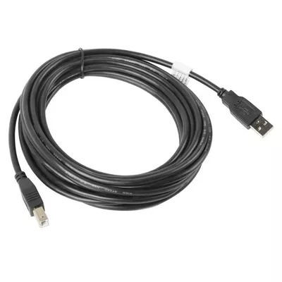 Lanberg Kabel USB 2.0 AM-BM 5M czarny