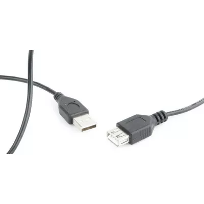 Gembird Przedłużacz kabla USB 2.0 AM-AFI 0.75m czarny