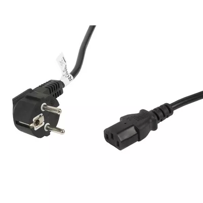 Lanberg Kabel zasilający CEE 7/7 - IEC 320 C13 VDE 5M czarny