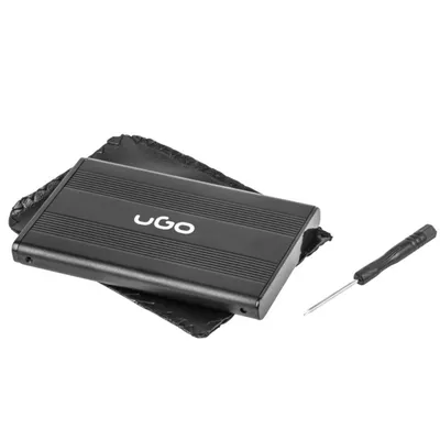 UGo Kieszeń zewnętrzna SATA 2,5'' USB 2.0 Aluminium