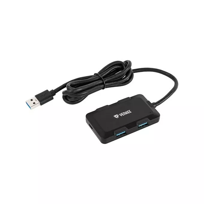 YENKEE Hub ładujący z 4 portami USB YHB 4341BK,