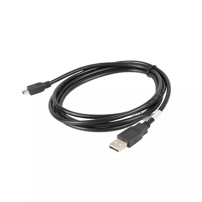 Lanberg Kabel USB 2.0 mini AM-BM5P 1.8M czarny (CANON)