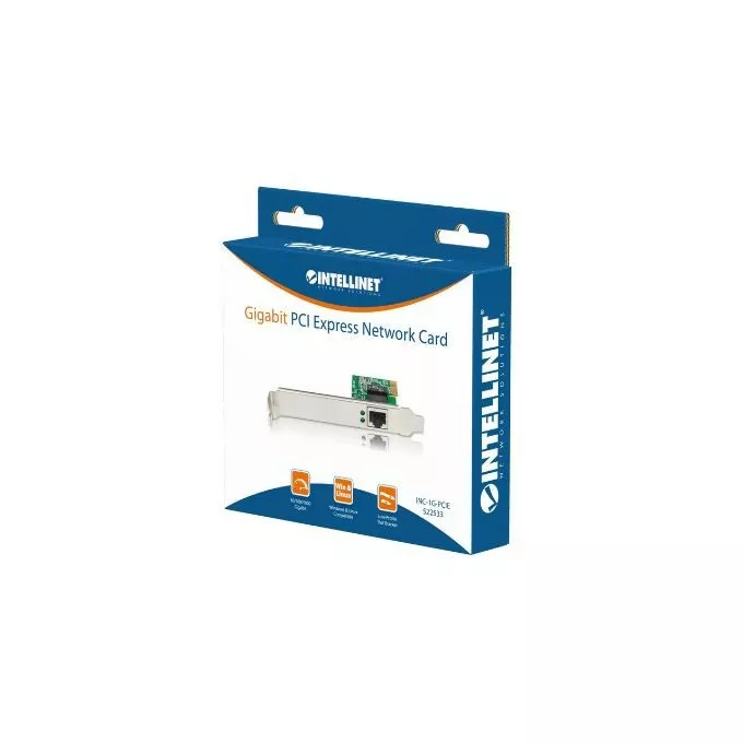 Intellinet Karta sieciowa 10/100/1000 RJ45 Gigabit na PCI Express