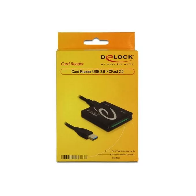 Delock Czytnik USB 3.0 CFAST