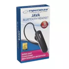 Esperanza Słuchawka douszna bluetooth Java czarna