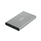 Natec Kieszeń zewnętrzna HDD/SSD Sata Rhino Go 2,5 USB 3.0 szara