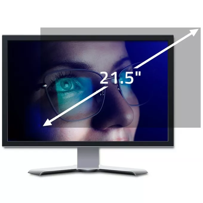 Qoltec Filtr prywatyzujący RODO | 21,5 cala | 16:9