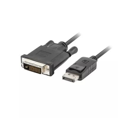 Lanberg Kabel DisplayPort - DVI-D(24+1) M/M 3m czarny