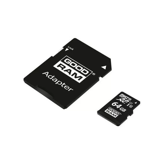 GOODRAM Karta pamięci microSD 64GB CL10 UHS I + adapter