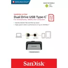 SanDisk Pamięć Ultra Dual Drive 32GB USB 3.1 Type-C 150MB/s