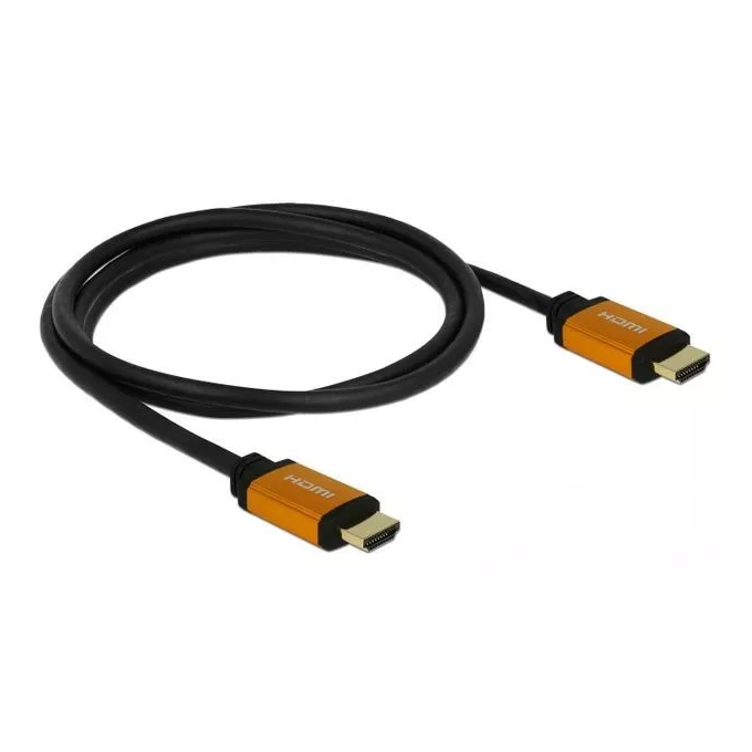 Delock Kabel HDMI M/M v2.1 8K 60Hz czarny 1,5m