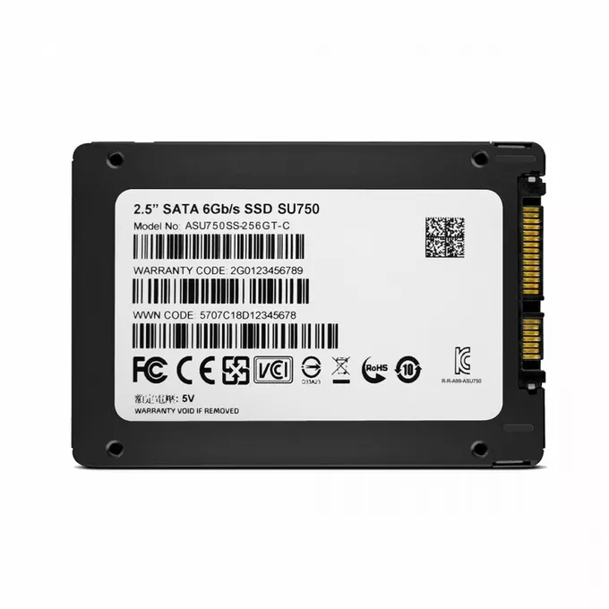 Adata Dysk SSD Ultimate SU750 256G  2.5 S3 550/520 MB/s