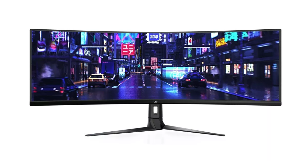[スーツマン]　ASUS ROG Strix XG49VQ 49インチ Asus Monitor 49 XG49VQ VA 32:9 (3840 x 1080) ROG Strix 144Hz