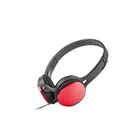 UGo Słuchawki nauszne USL-1222 z mikrofonem czerwone