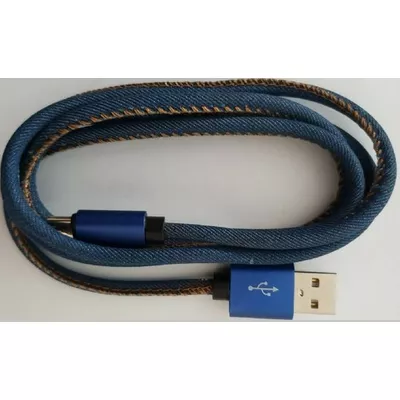 Gembird Kabel USB 2.0 Type C premium jeans 1 m