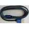 Gembird Kabel USB 2.0 Type C premium jeans 2 m