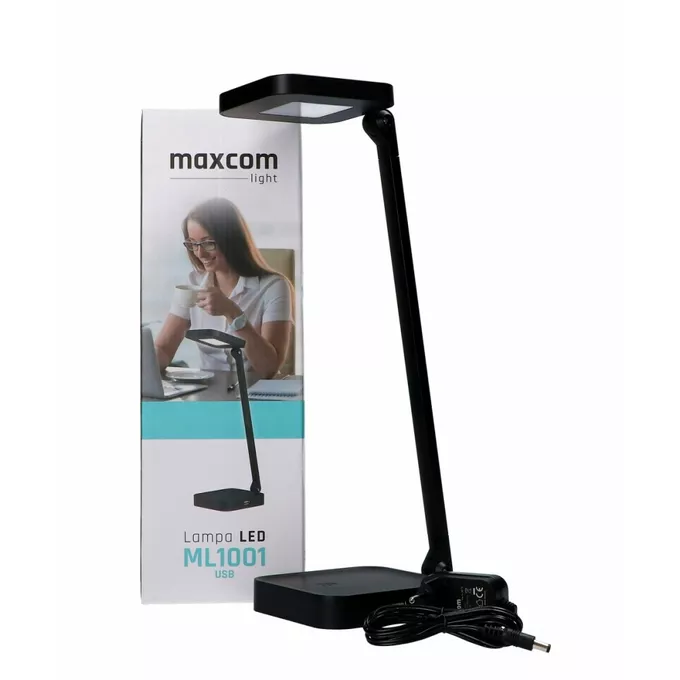 Maxcom Lampa biurkowa LED ML 1001 z ładowarką