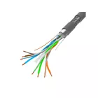 Lanberg Kabel SFTP Kat.6 CU 305 m drut szary