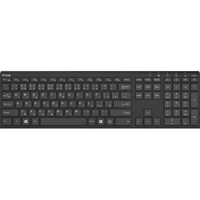 YENKEE Klawiatura bezprzewodowa SLIM YKB 2000 CSBK akumulator