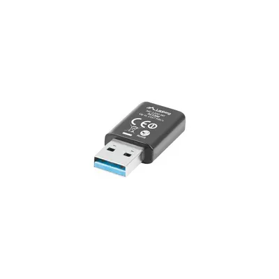 Lanberg Karta sieciowa USB AC1200 dual 2 wewnętrzne anteny  NC-1200-WI